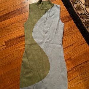 Two tone dress